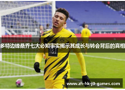多特边锋桑乔七大必知事实揭示其成长与转会背后的真相 多特边锋桑乔七大必知事实揭示其成长与转会背后的真相